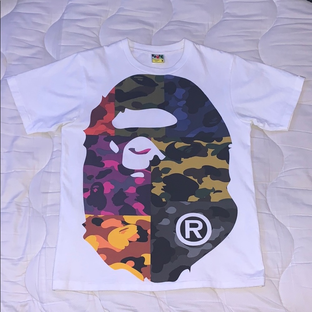 Bape Multi Camo Tee